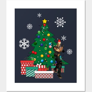 Quan Chi Around The Christmas Tree Mortal Kombat Posters and Art